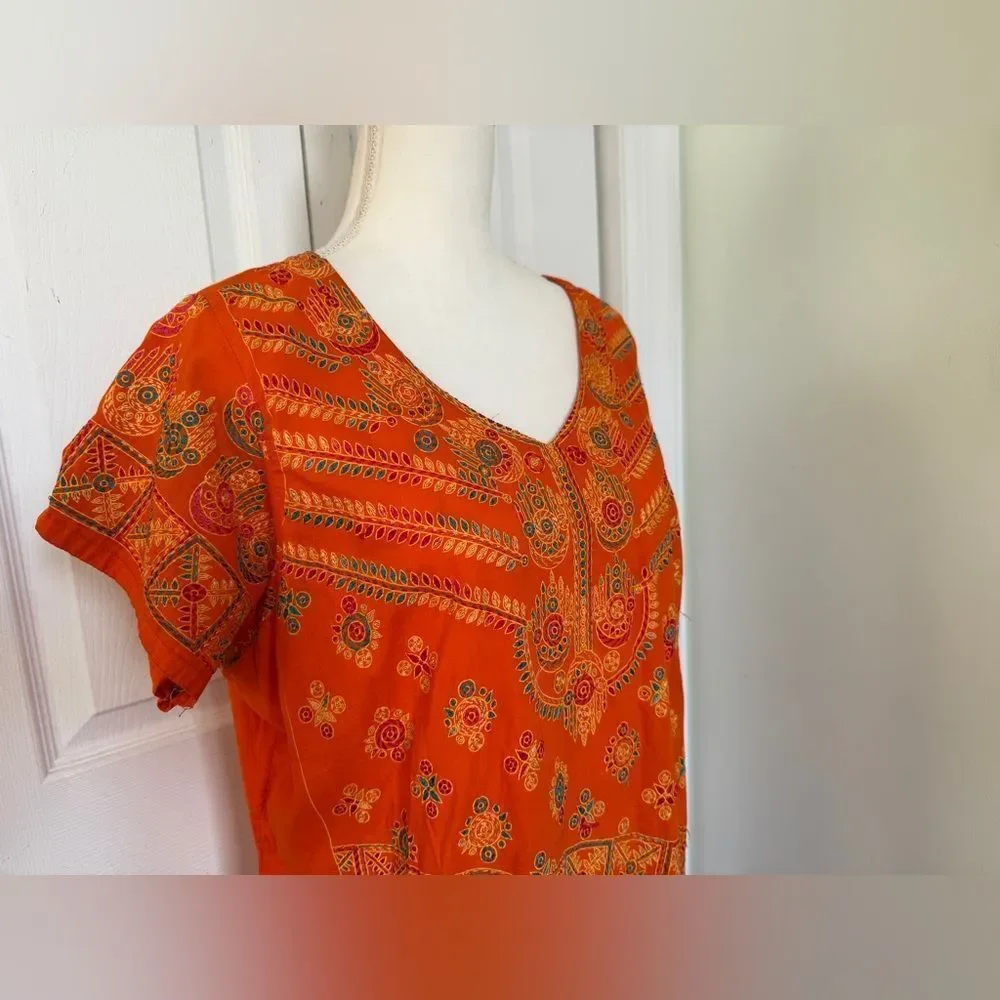 Vintage embroidered bohemian